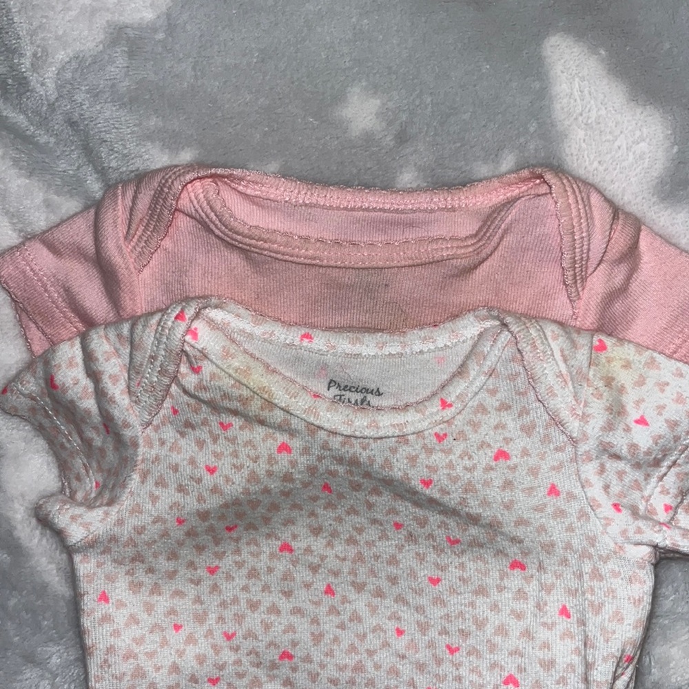 2 Newborn Onesies